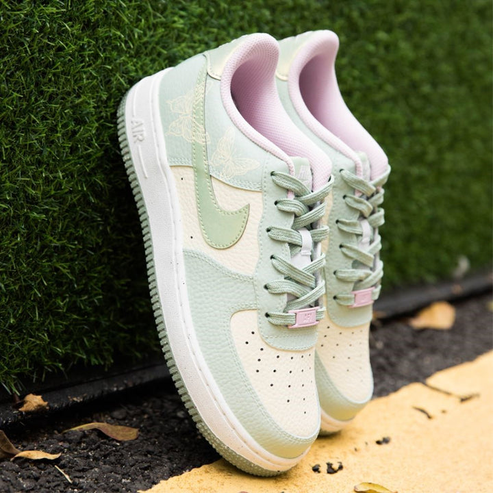 GREEN BUTTERFLY CUSTOM AIR FORCE 1 - Image 6
