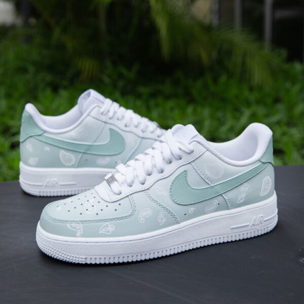 GREEN BANDANA CUSTOM AIR FORCE 1 - Image 5