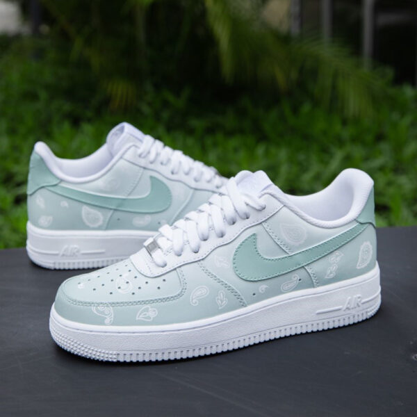 GREEN BANDANA CUSTOM AIR FORCE 1