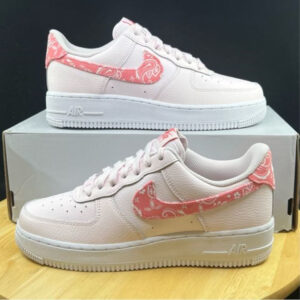 PEARL PINK BANDANA CUSTOM AIR FORCE 1