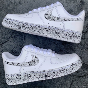 Custom Air Force 1'S Splattered