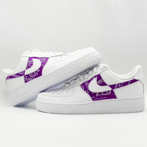 Nike Air Force 1 Wild Bandana Purple