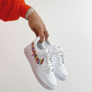 RAINBOW DRIP CUSTOM AIR FORCE 1