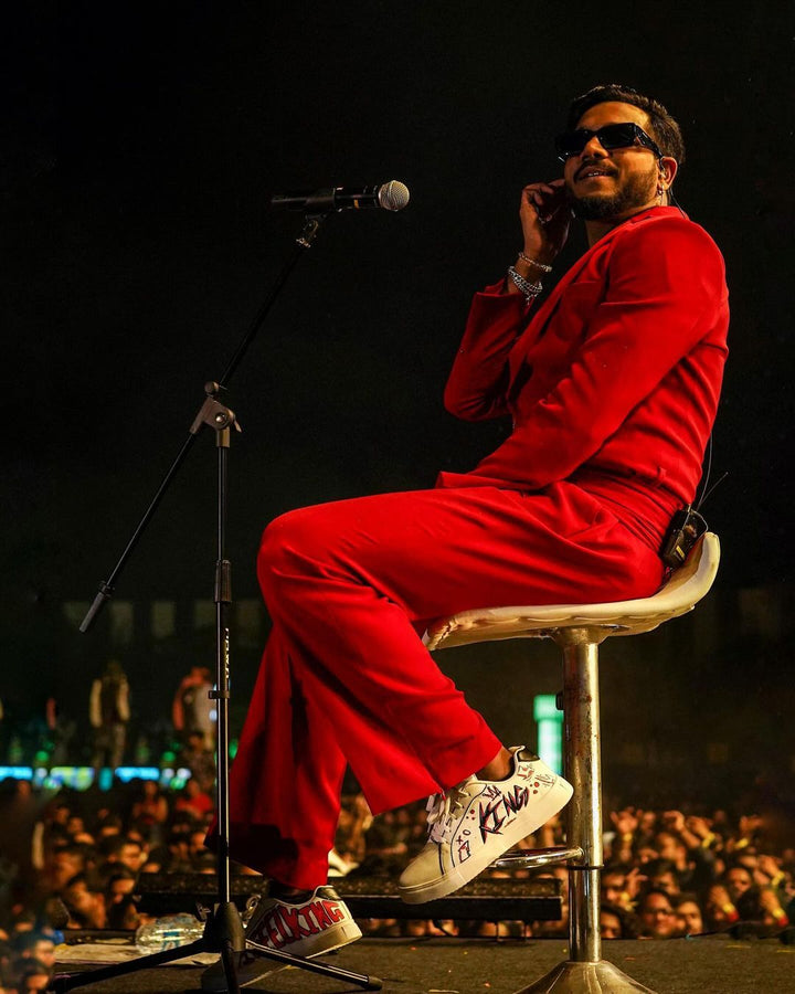 RED WHITE BLACK CROWN CUSTOM AIR FORCE 1 - Image 12