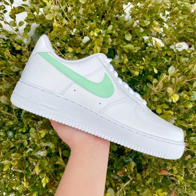 Custom Air Force 1 Sage Swoosh ?