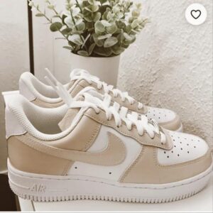 CUSTOM AIR FORCE 1 LATTE