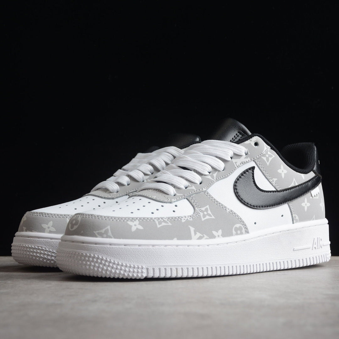CUSTOM AIR FORCE 1 ROYAL GRAY LV