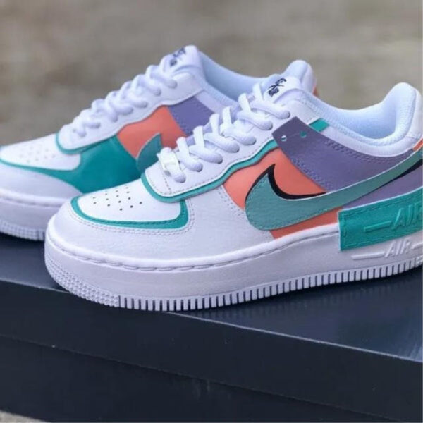 DARK COLORS SHADOW CUSTOM AIR FORCE 1 - Image 2