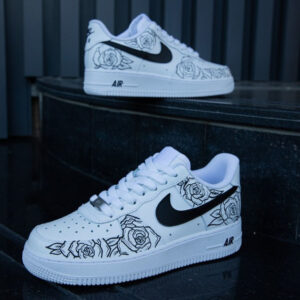 BLACK ROSE CUSTOM AIR FORCE 1