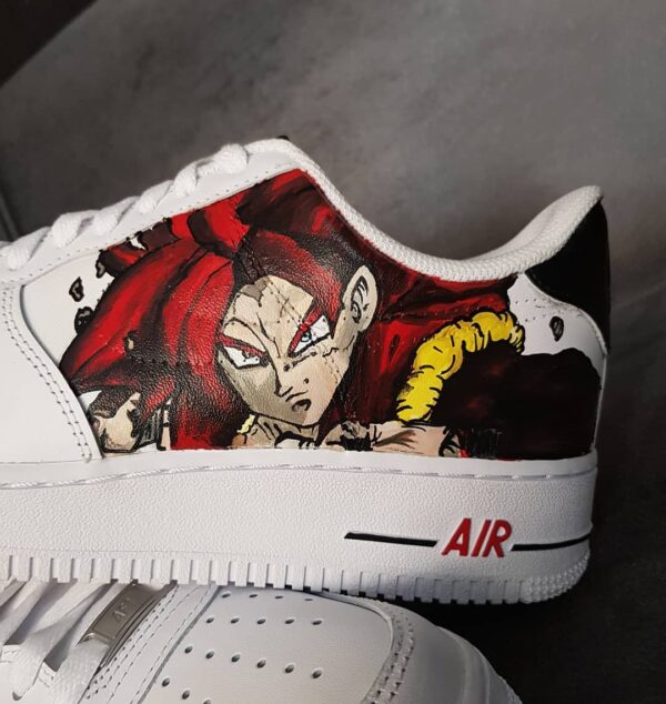 CARTOON ROLE BLACK RED CUSTOM AIR FORCE 1 - Image 3