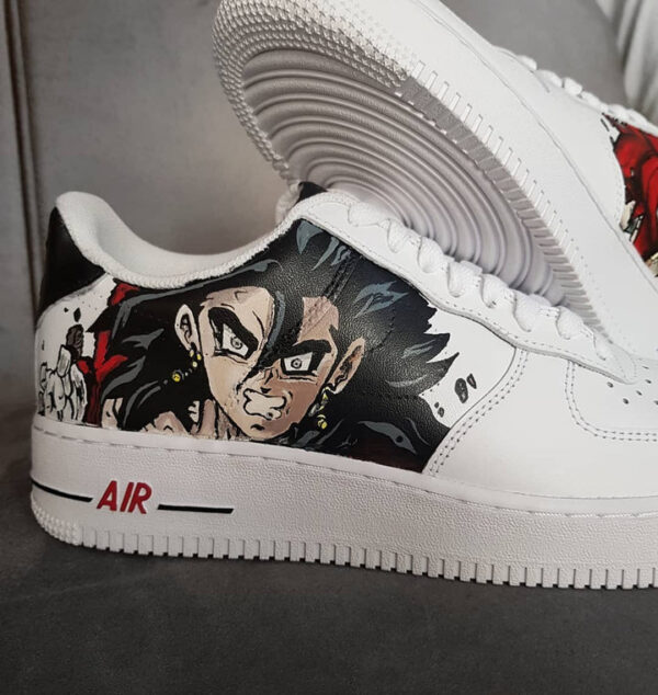 CARTOON ROLE BLACK RED CUSTOM AIR FORCE 1 - Image 10