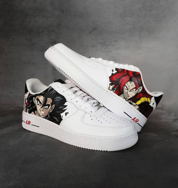 CARTOON ROLE BLACK RED CUSTOM AIR FORCE 1 - Image 12