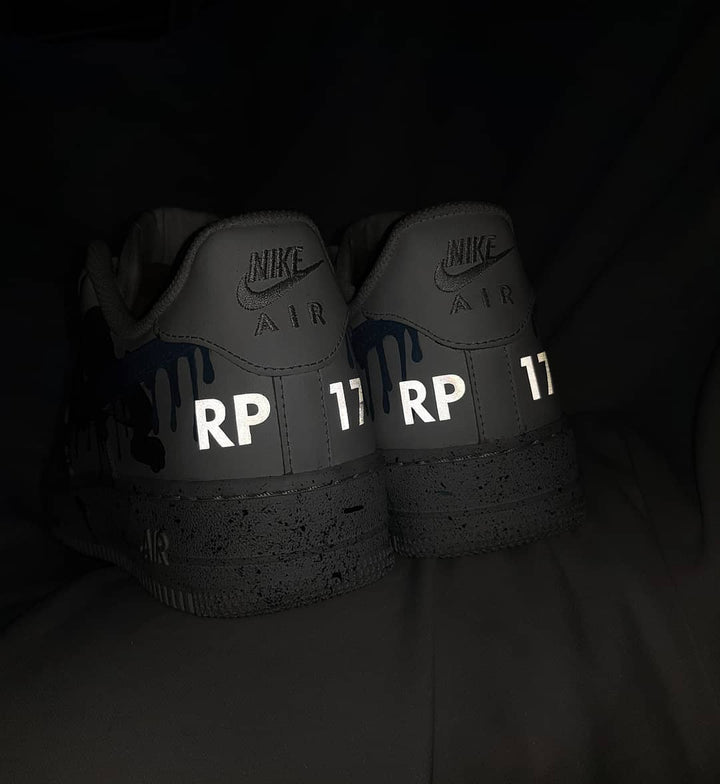 CARTOON MOUSE CAT DOG BLUE WHITE CUSTOM AIR FORCE 1 - Image 14