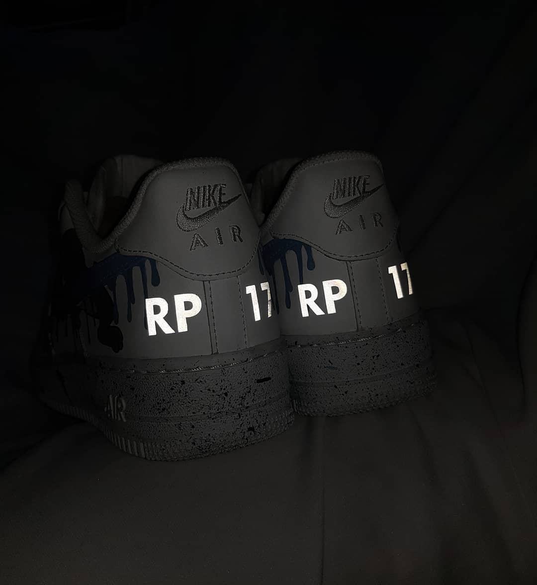 CARTOON MOUSE CAT DOG BLUE WHITE CUSTOM AIR FORCE 1 - Image 7