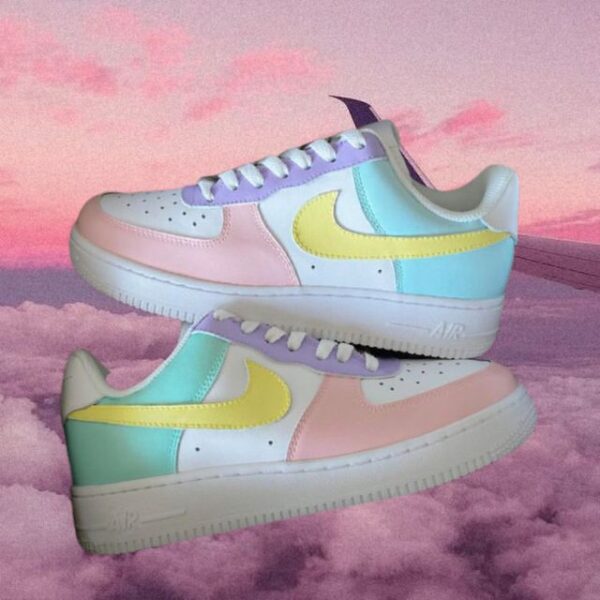 Pastel Dreams Air Force 1s
