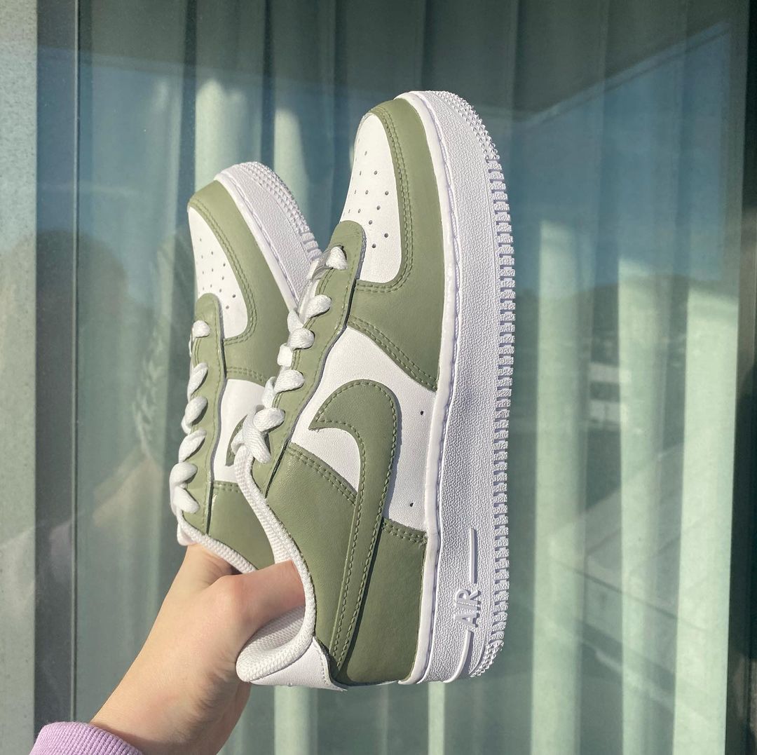 Custom Air Force 1 Green