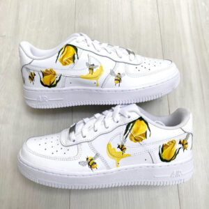 BEE AND FLOWER CUSTOM AIR FORCE 1
