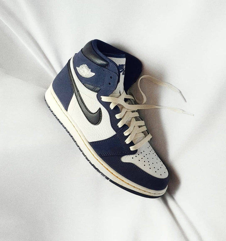 BLACK WHITE CUSTOM AIR JORDAN 1 - Image 7