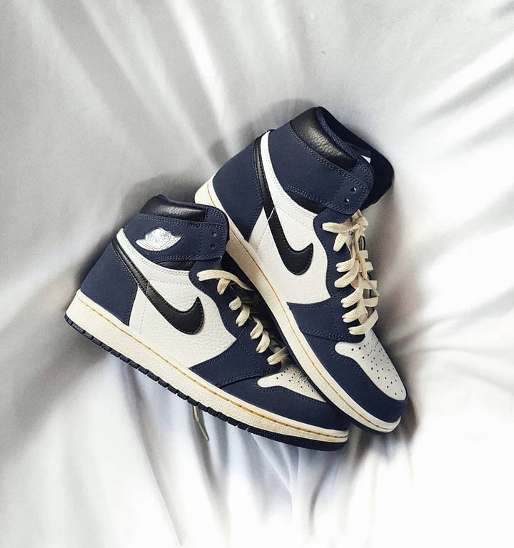 BLACK WHITE CUSTOM AIR JORDAN 1 - Image 9