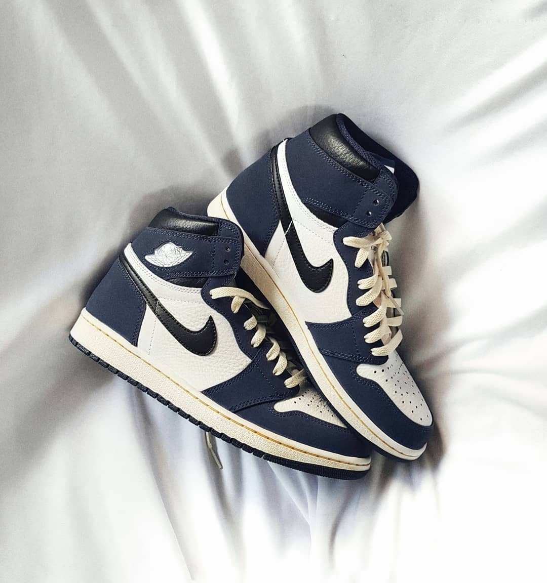 BLACK WHITE CUSTOM AIR JORDAN 1 - Image 4