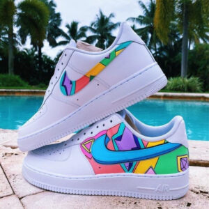 COLOR SPLICING COLOR CUSTOM AIR FORCE 1
