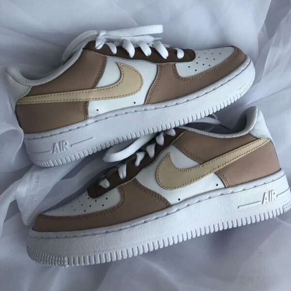 Air Force 1 Custom Mocha Color Series