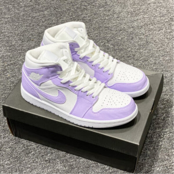 PURPLE CUSTOM AIR JORDAN 1 MID