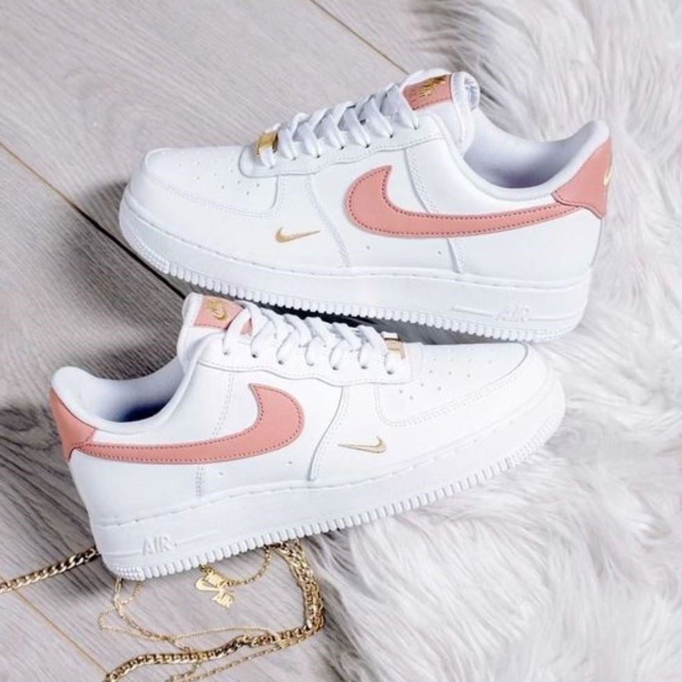 GOLDEN PINK CUSTOM AIR FORCE 1