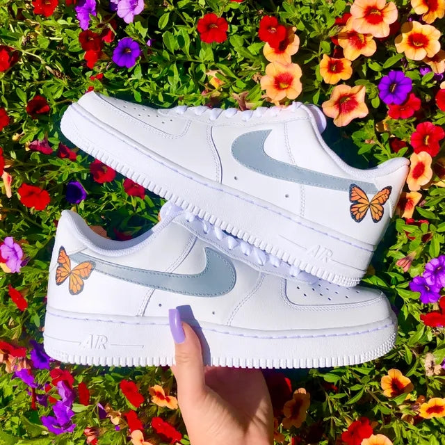 Custom Air Force 1 Monarch Butterfly ????