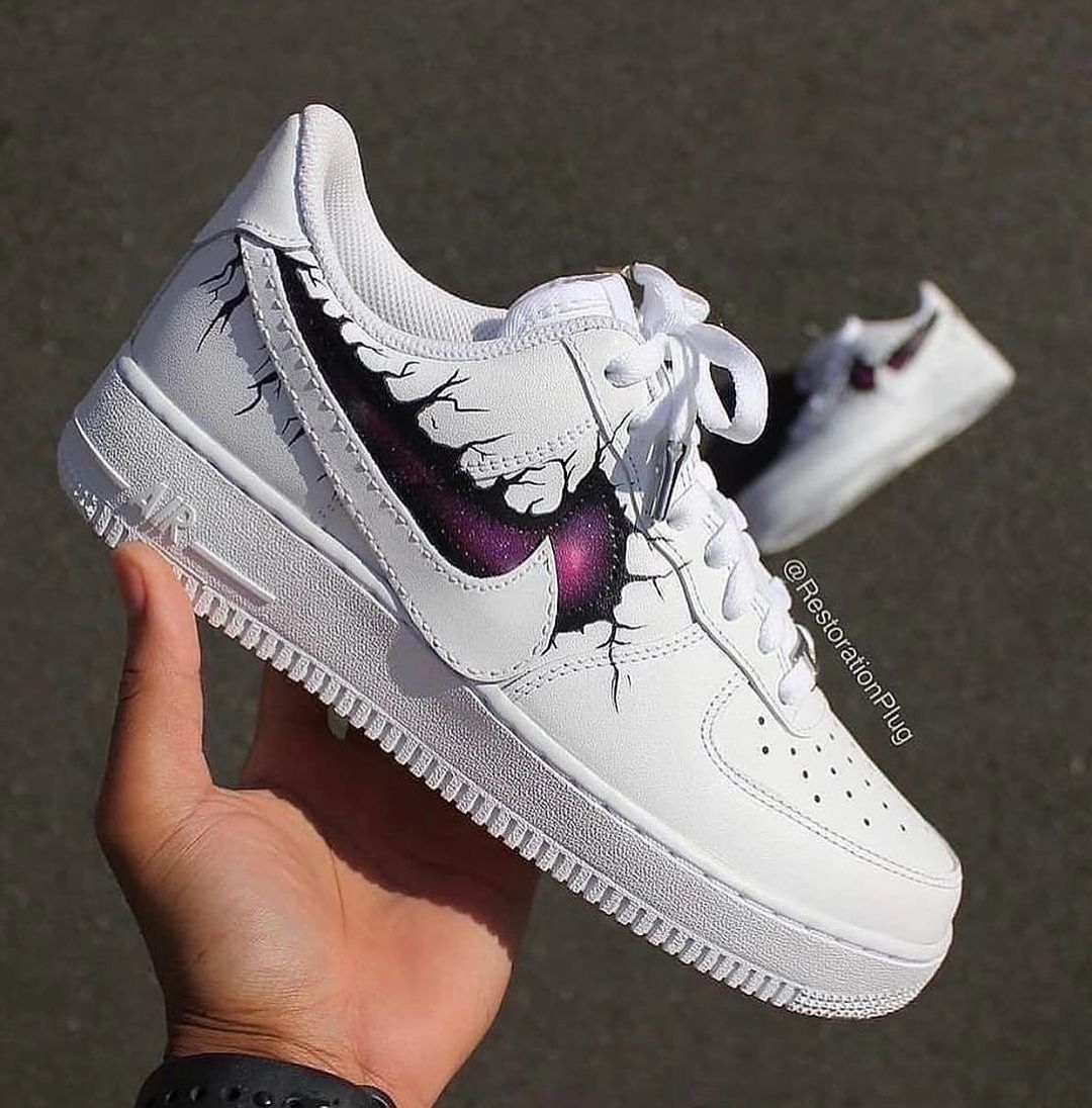 GALAXY BRANCH CUSTOM AIR FORCE 1