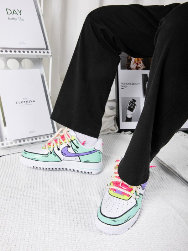 CARTOON DOODLE CUSTOM AIR FORCE 1 - Image 6
