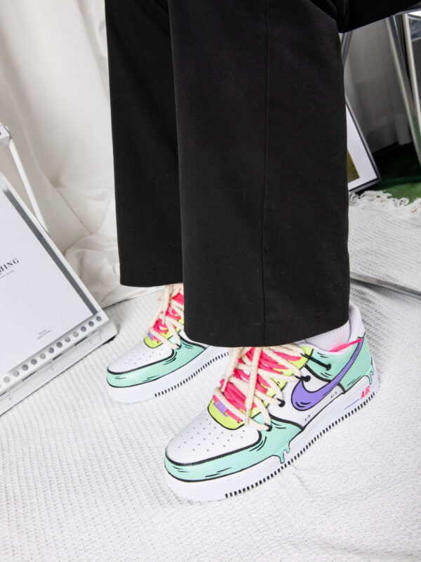 CARTOON DOODLE CUSTOM AIR FORCE 1 - Image 3
