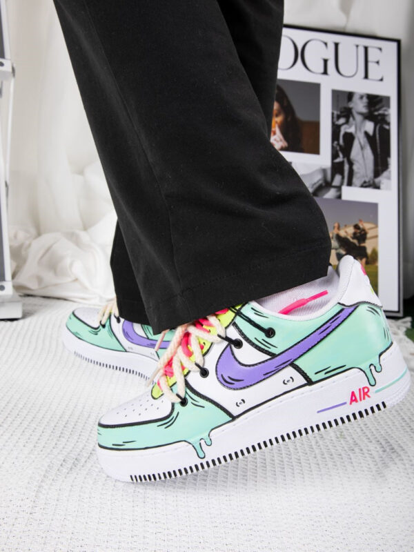 CARTOON DOODLE CUSTOM AIR FORCE 1 - Image 4