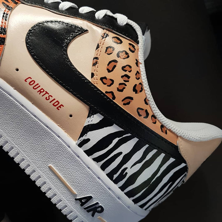 FLOWER LEOPARD PATTERN COLORFUL CUSTOM AIR FORCE 1 - Image 8