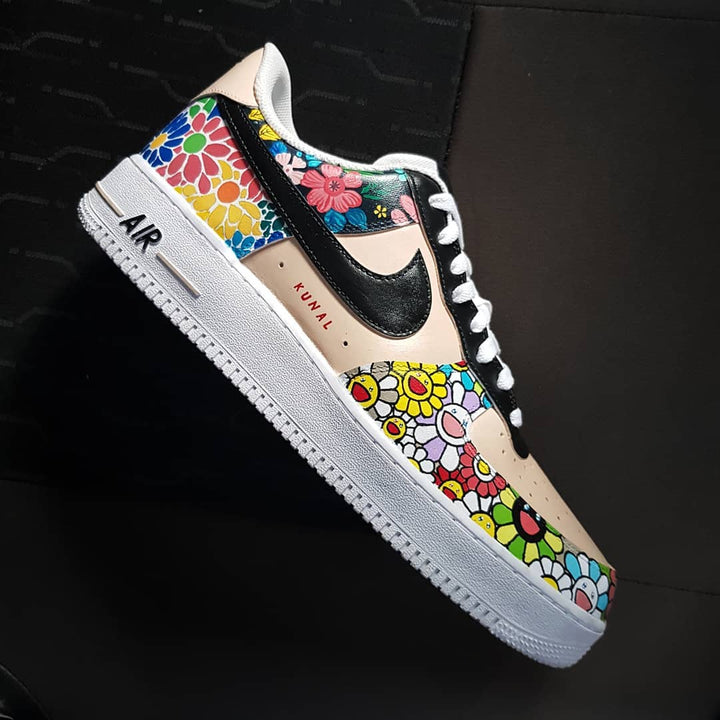 FLOWER LEOPARD PATTERN COLORFUL CUSTOM AIR FORCE 1 - Image 11