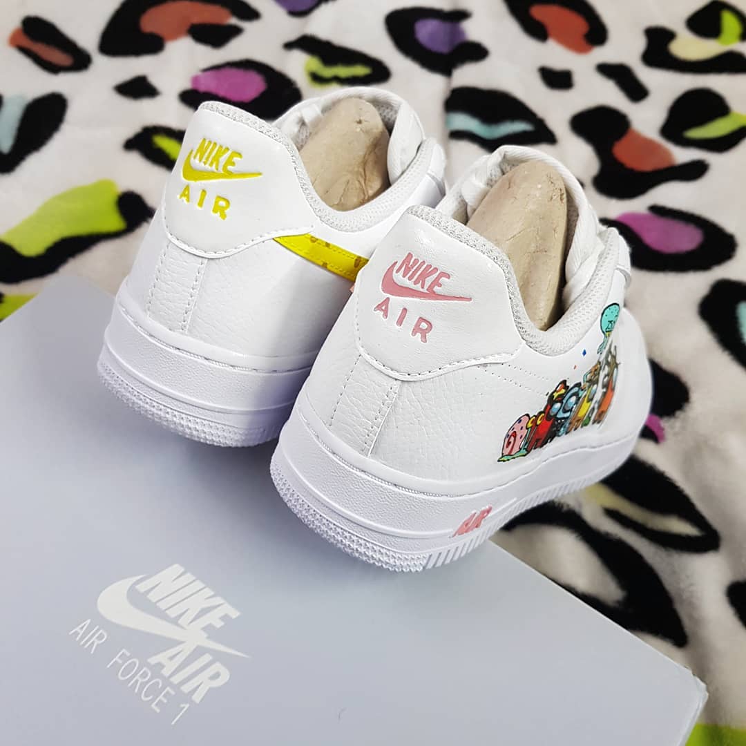 CARTOON STAR SPONGE OCTOPUS CUSTOM AIR FORCE 1 - Image 4