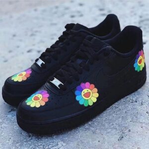 Custom Air Force 1 Floral Pattern Colorful