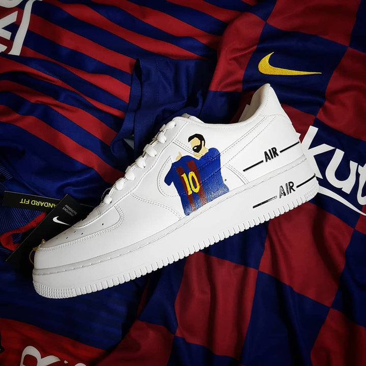 CARTOON ROLE RED BLUE STRIPE SWOOSH CUSTOM AIR FORCE 1 - Image 7