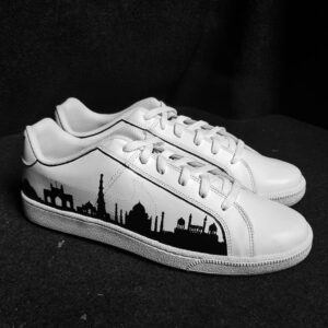 GOTHIC CASTLE FOREST ANIMAL EYE BLACK CUSTOM AIR FORCE 1