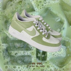 Matcha/Sage Green Air Force 1S