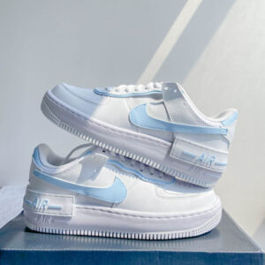 BABY BLUE SHADOW CUSTOM AIR FORCE 1