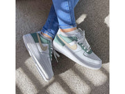 Custom Air Force 1 Outline Sage Green