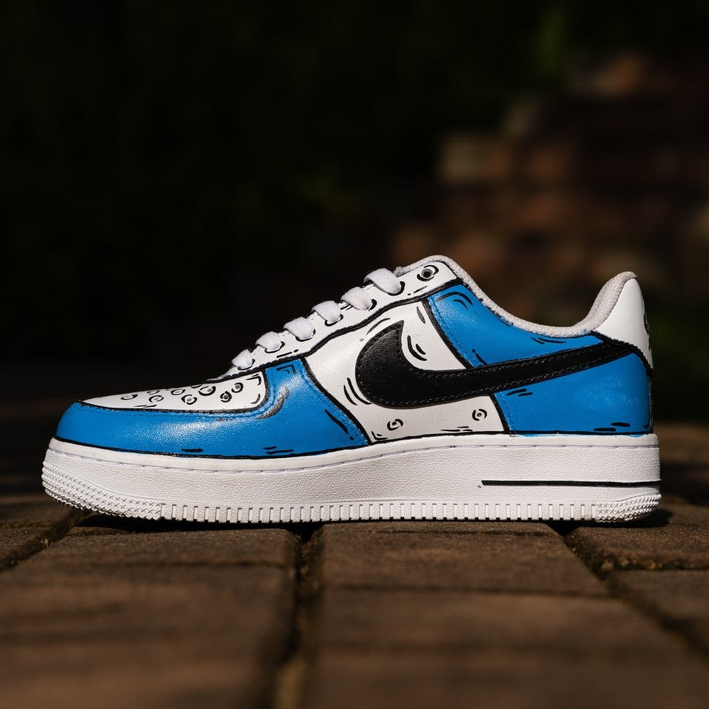 BLUE CARTOON CUSTOM AIR FORCE 1
