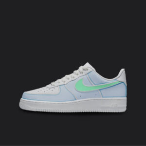 MORANDI BLUE GREEN SWOOSH CUSTOM AIR FORCE 1