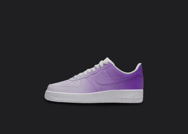 PURPLE GRADIENT CUSTOM AIR FORCE 1