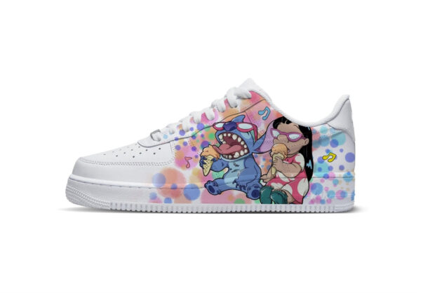 STITCH AND ANGEL CUSTOM AIR FORCE 1 - Image 2
