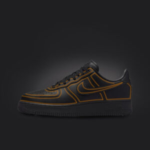 BLACK YELLOW CUSTOM AIR FORCE 1