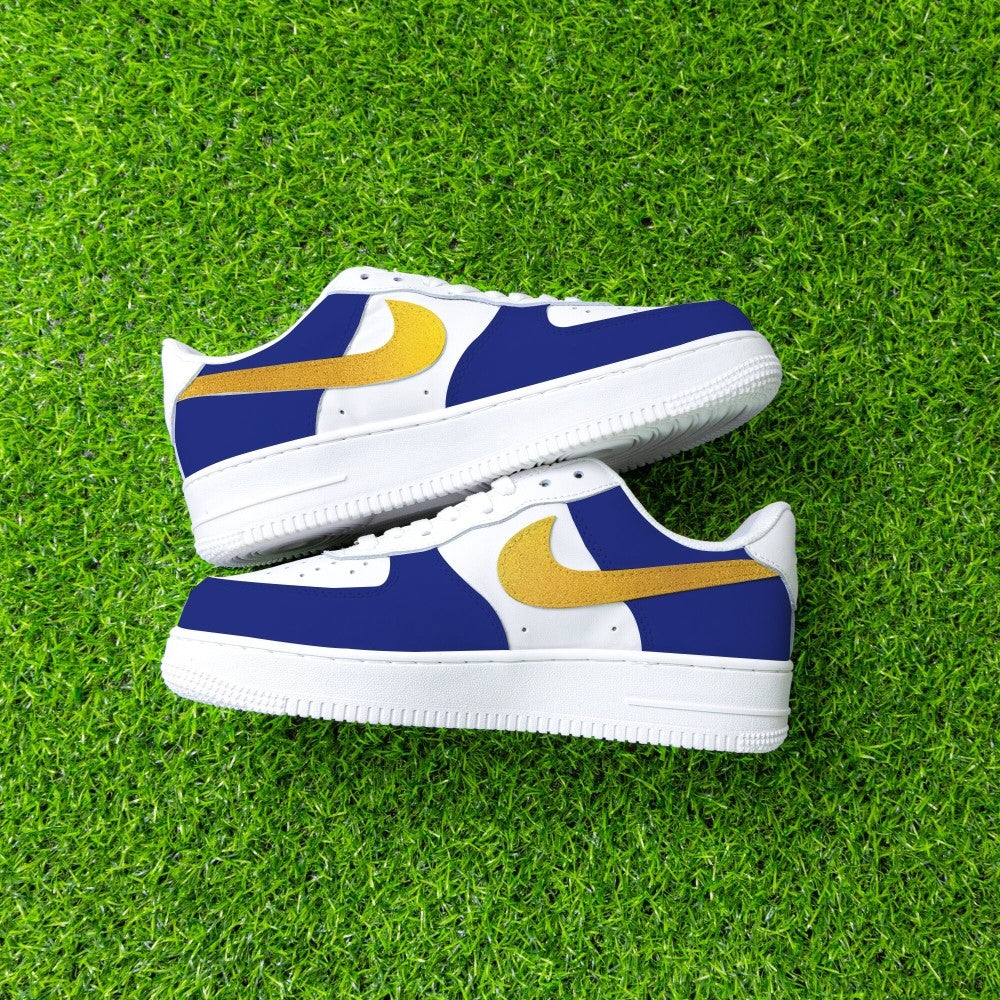 CHELSEA BLUE YELLOW CUSTOM AIR FORCE 1 - Image 2