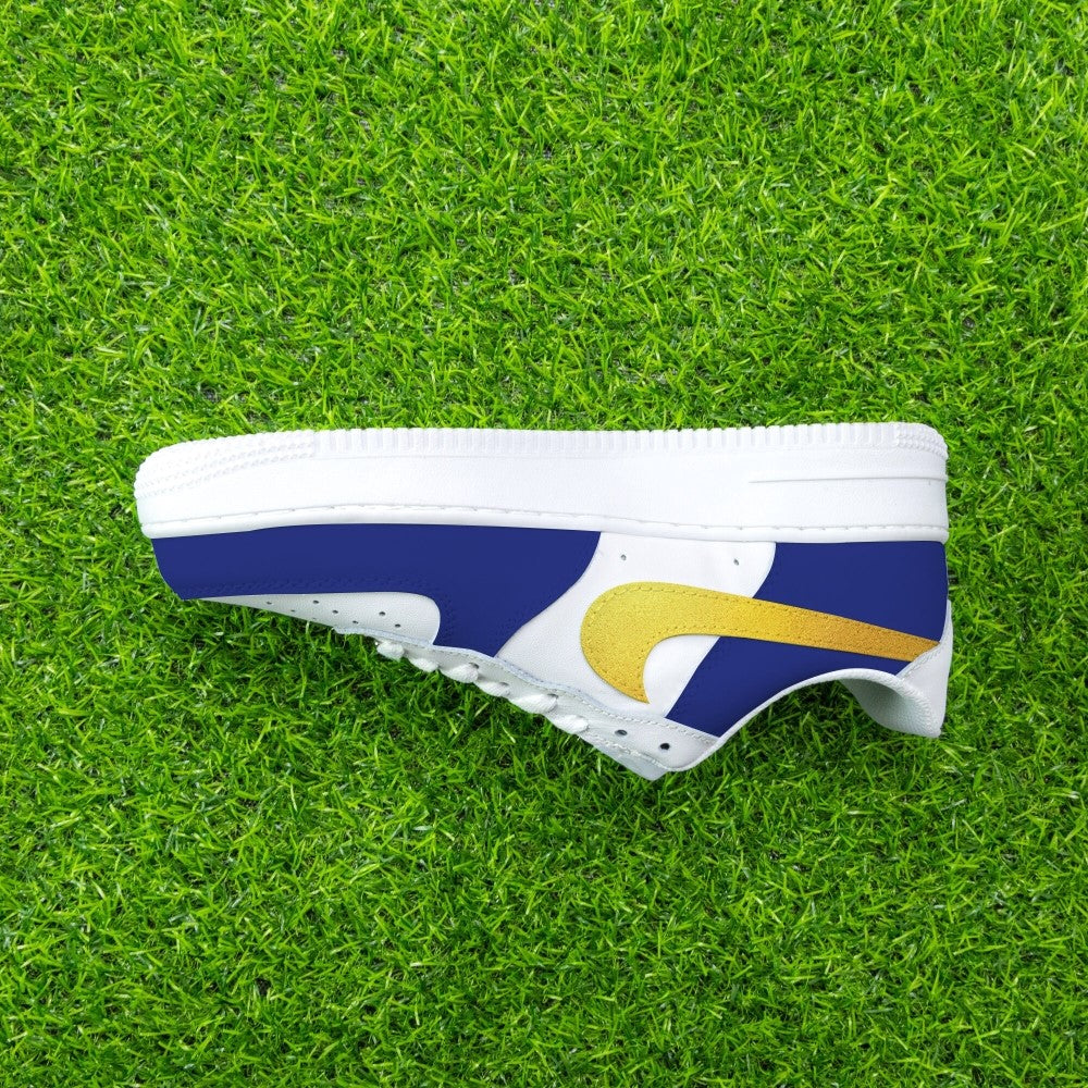 CHELSEA BLUE YELLOW CUSTOM AIR FORCE 1 - Image 5
