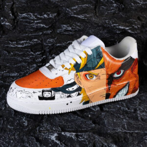 NARUTO AND KURAMA CUSTOM AIR FORCE 1